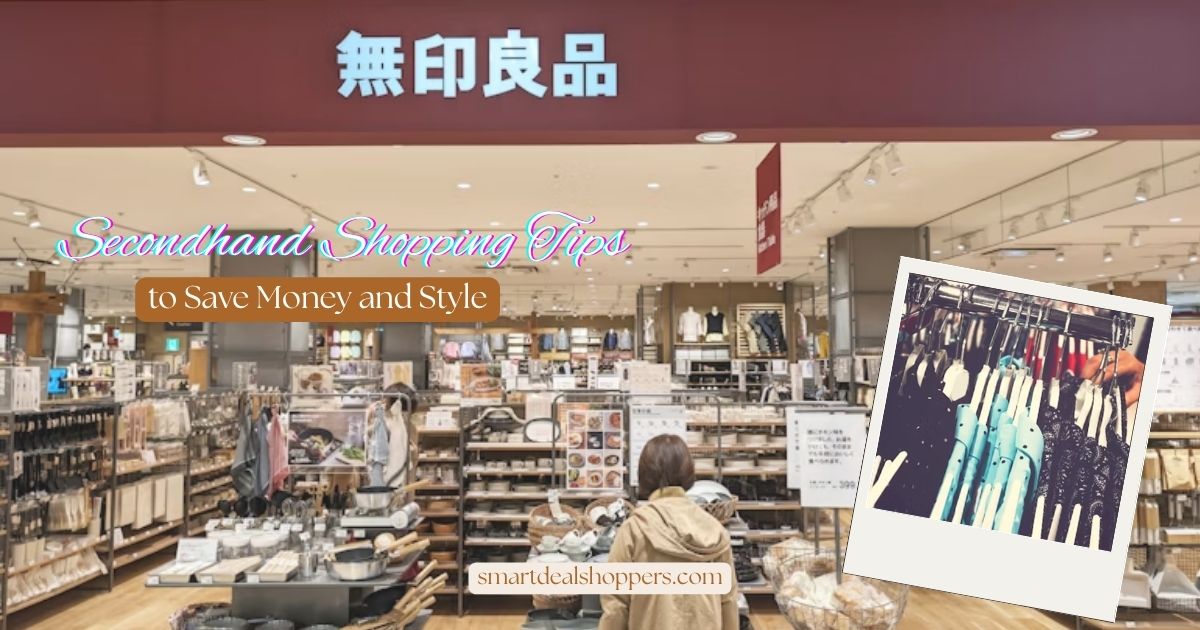 Secondhand Shopping Tips to Save Money and Style